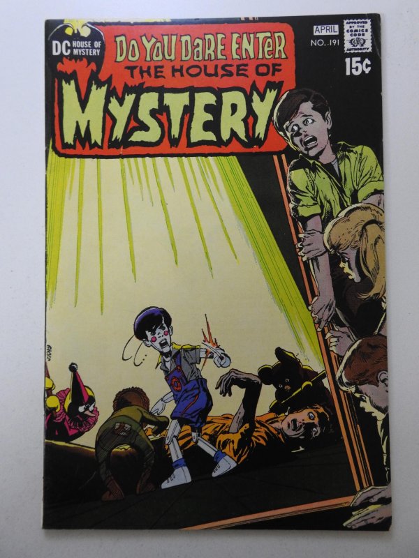 House of Mystery #191 (1971) Classic Bronze Horror Beautiful VF Condition!!