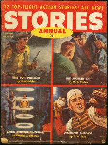 STORIES ANNUAL #1-ALEX SCHOMBURG ART-VIOLENT PULP VG