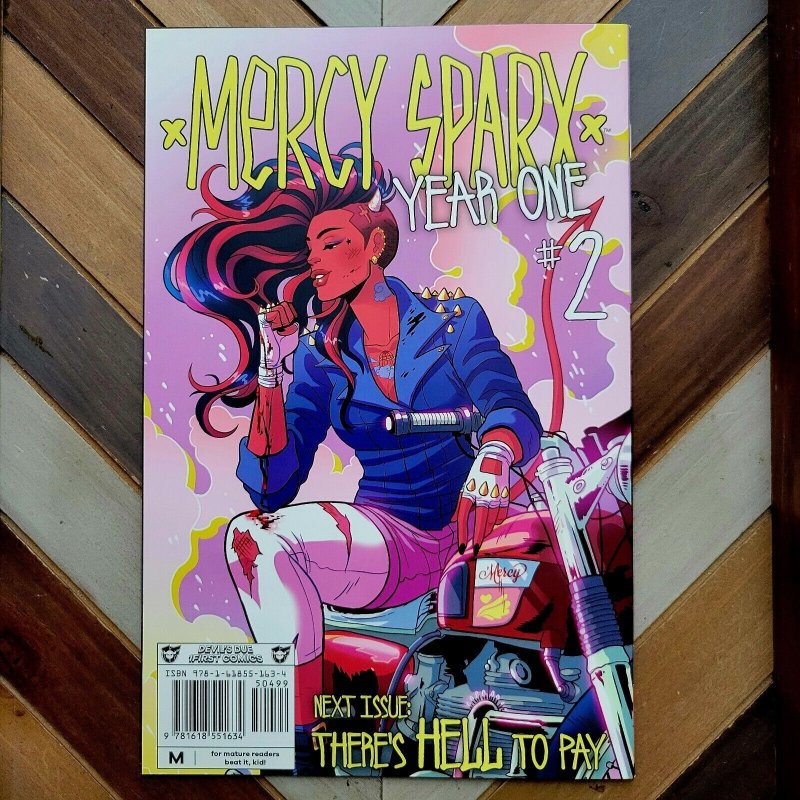 MERCY SPARX: Year One #1-2 (Devils Due 2014) High Grade ORIGIN STORY Blaylock