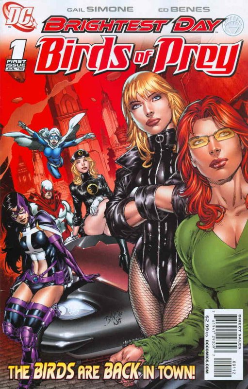 Birds Of Prey (2nd Series) #1 (2nd) VF/NM ; DC | Brightest Day Gail Simone