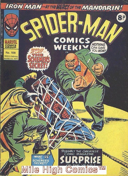 SPIDER-MAN WEEKLY  (#229-230) (UK MAG) (1973 Series) #108 Good
