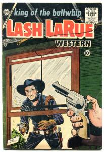 Lash LaRue #55 1955- Charlton Western- Stan Campbell VG+