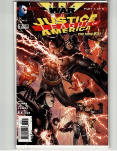 Justice League of America #7 Variant Cover (2013) Bethany Snow