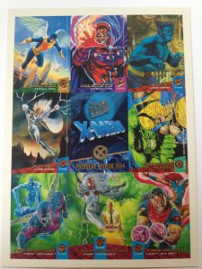 Fleer Ultra Marvel Super Hero Promo Card Sheet X-Men Premiere Edition 1994