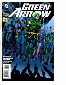 Lot Of 5 Green Arrow DC Comic Books New 52 # 37 38 39 40 41 1st Prints J252