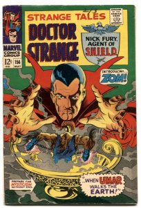 Strange Tales #156 1967- Dr Strange- Nick Fury- Steranko