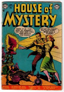 House of Mystery #10 (1953)  FR/G 1.5  DC