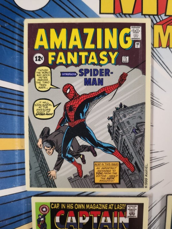 1999 Marvel Super Strong Magnets (Marvel First Issue Covers) Edition 5429 SEALED