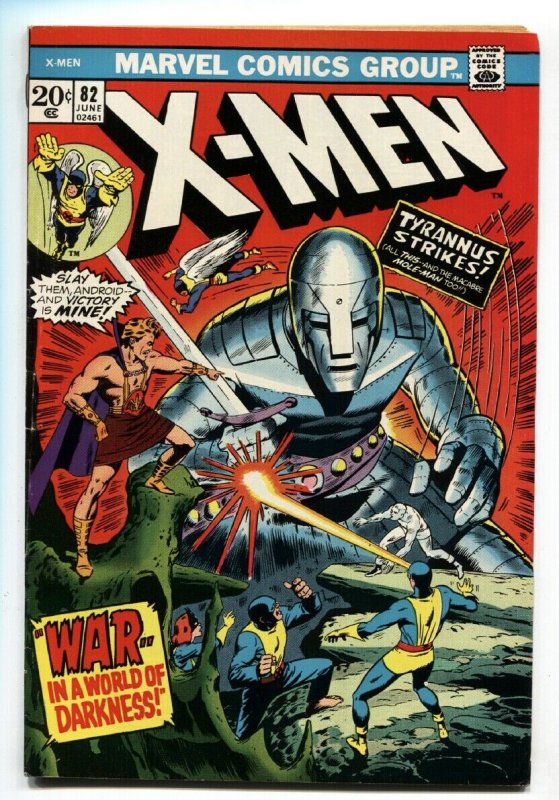 X-MEN #82 1972  COMIC BOOK-Marvel Bronze-Age VF-