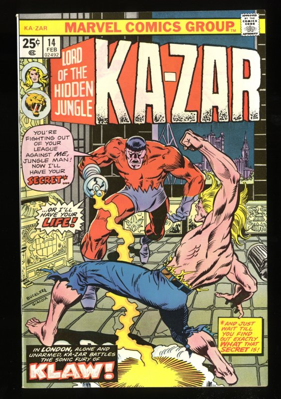 Ka-Zar #14 NM- 9.2