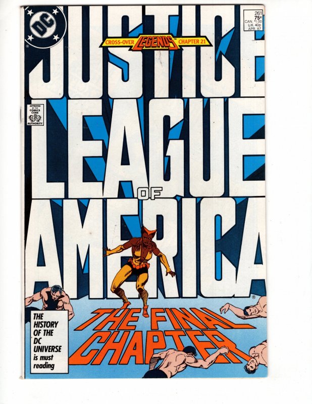 Justice League of America #261THE FINAL CHAPTER! Legends X-Over