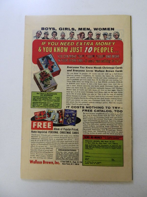 The Amazing Spider-Man #52 (1967) FN- condition stains back cover