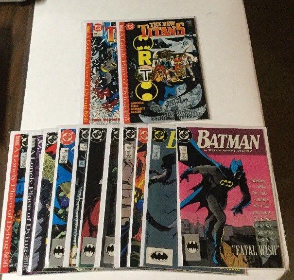 Batman 430 431 4e2 434 435 437 438 439 440 441 Teen Titans 60 61 Nm Near Mint