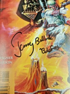Star Wars Boba Fett Enemy of the Empire 2X Signed Jeremy Bulloch & David Prowse