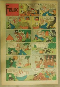 Felix The Cat Sunday Page by Otto Mesmer from 11/26/1939 Size: 11 x 15 inches 