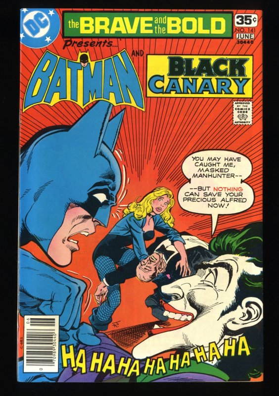 Brave And The Bold #141 NM- 9.2 Black Canary Joker!