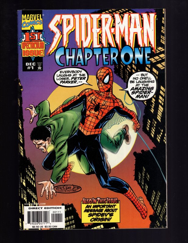 SPIDER-MAN: Chapter One #1 (1998) Origin by John Byrne / ID#719