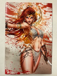 The Invincible Red Sonja #1 Tyndall Virgin (2021)