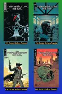 THE TERMINATOR METAL # 1-4 Cvr A (2025) Declan Shalvey Lot