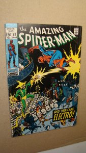 AMAZING SPIDER-MAN 82 *SOLID* VS ELECTRO 4TH APPEARANCE MARVEL