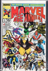 Marvel Age Annual #4 (1988) [Key Issue]