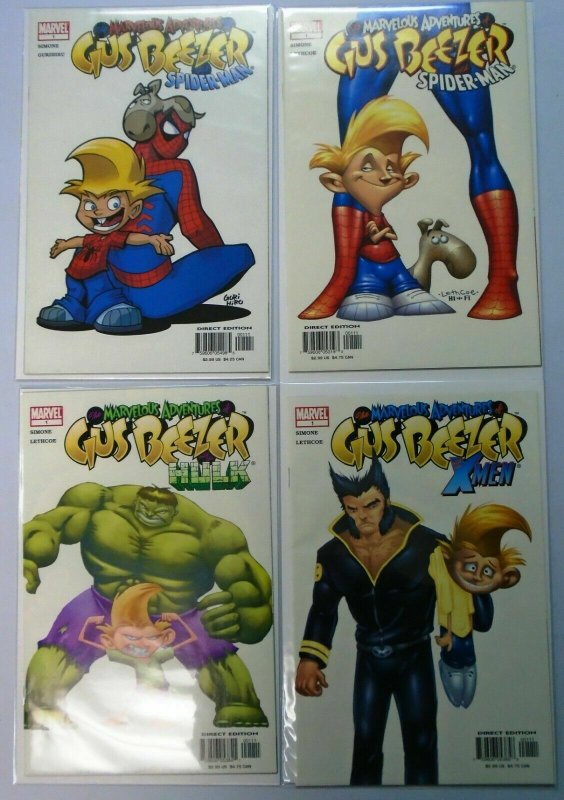 Marvelous Adventures of Gus Beezer, Set of 4, 8.0/VF (2004)