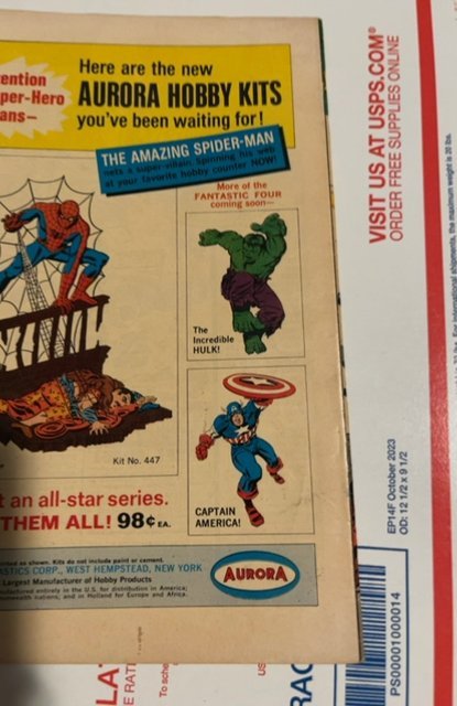 Fantastic Four #60 (1967)the peril and the power Dr doom