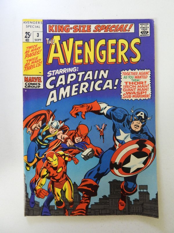 The Avengers Annual #3 (1969) FN/VF condition