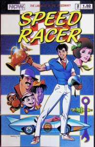 SPEED RACER Comic Issue 2 — 32 Pages Color $1.50 Cover — 1987 Now Comics VF Cond