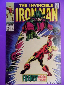 INVINCIBLE IRON MAN # 5 NICE COLOR AND PAGES HI GRADE