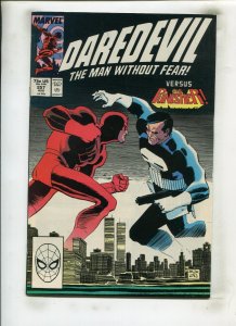 DAREDEVIL #257 (8.0) PUNISHER!! 1988