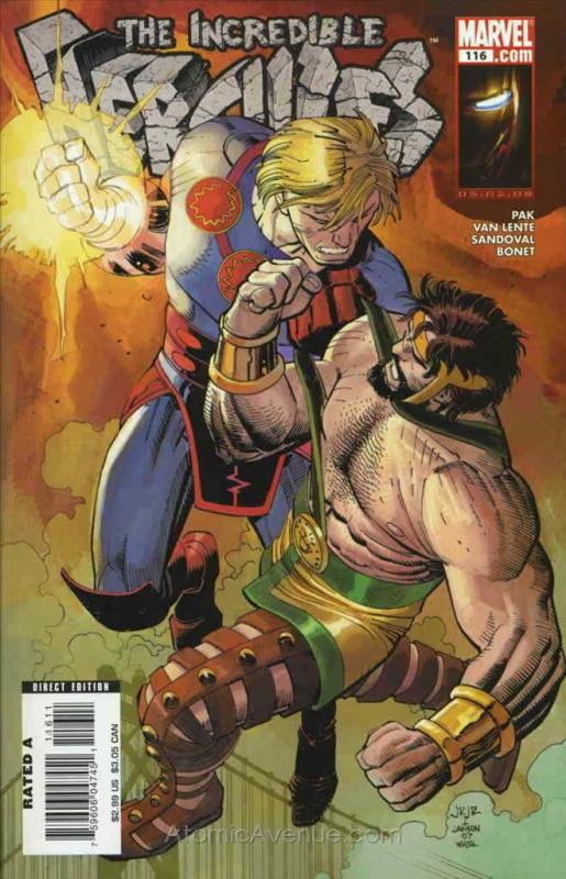 Incredible Hercules #116 VF/NM; Marvel | save on shipping - details inside