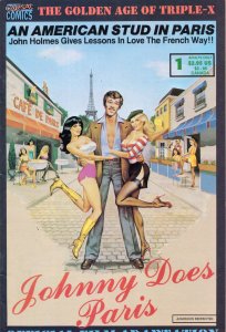 John Holmes: Johnny Does Paris (1997)Adult Comic Book Carnal Comics Grade FN 6.0