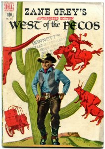 Four Color Comics #222 1949- Zane Grey's West of the Pecos VG