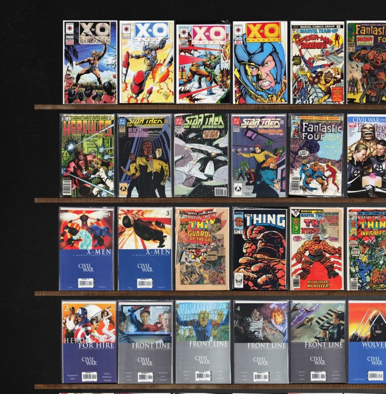 Huge Lot 150+ Comics with Wolverine, X-Factor, Fantastic Four & More!