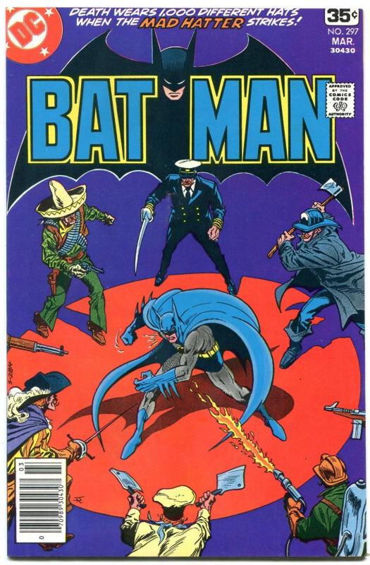 Batman #297 1978-Bronze Age-DC comics-  Mad Hatter NM-