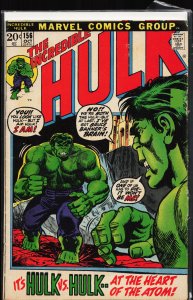 The Incredible Hulk #156 (1972) Hulk [Key Issue]