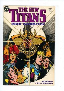The New Titans #57 (1989) Teen Titans DC Comics