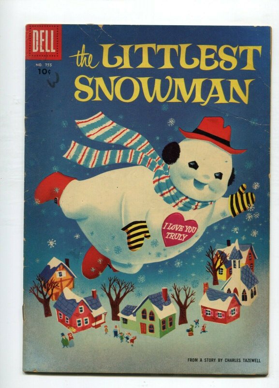 Dell Four Color 755 VG- The Littlest Snowman