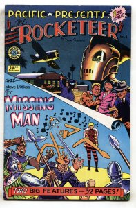 PACIFIC PRESENTS THE ROCKETEER #1--BETTIE PAGE--DAVE STEVENS--COMIC BOOK