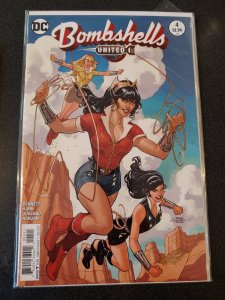 BOMBSHELLS UNITED #4 DC COMICS COVER A 1ST PRINT Wonder Woman