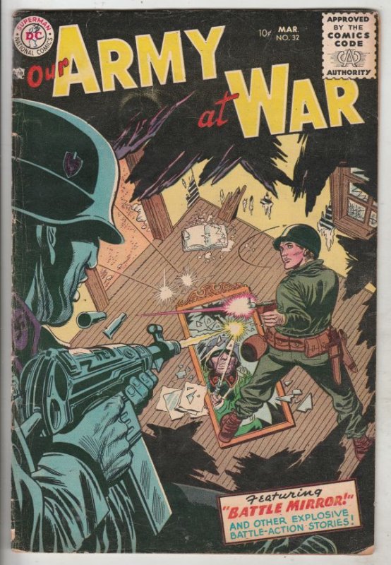 Our Army at War #32 (Mar-55) VG/FN+ Mid-Grade 