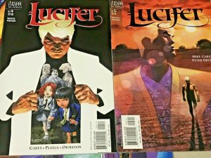 LUCIFER#1-10 VF/NM LOT 2000 (9 BOOKS) DC/VERTIGO COMICS 