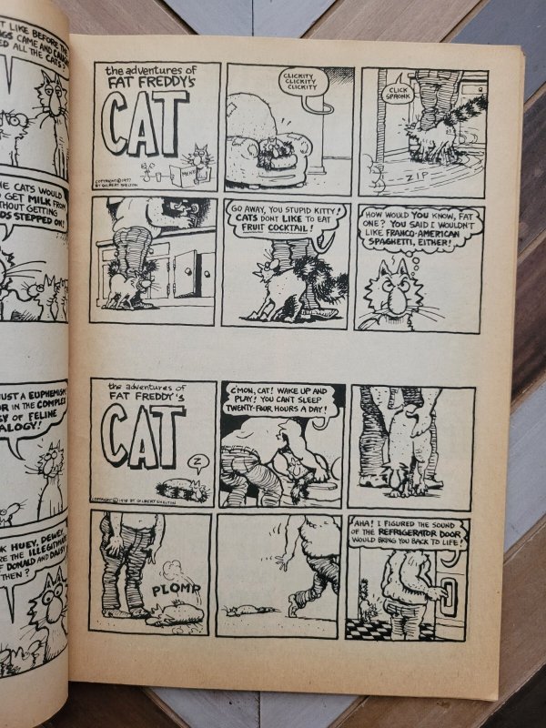 RIP-OFF COMIX #3 (1978) 2nd Print FREAK BROS! Gilbert Shelton Underground Comics