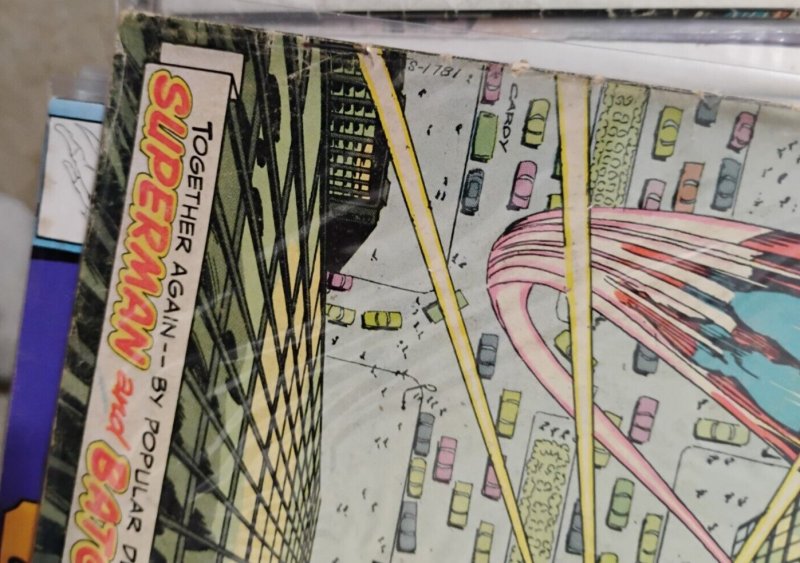 SUPERMAN # 279  1974 DC COMICS  BATGIRL CARY BATES