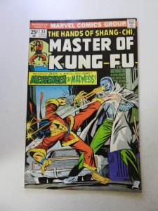 Master of Kung Fu #33 (1975) VF- condition