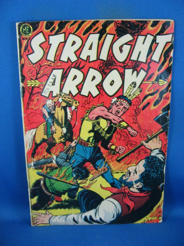 STRAIGHT ARROW 8 VG CANADIAN ED 1951