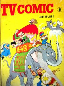 TV COMIC ANNUAL - Set of 11 British Annuals from 1965 to 1979 all F or better