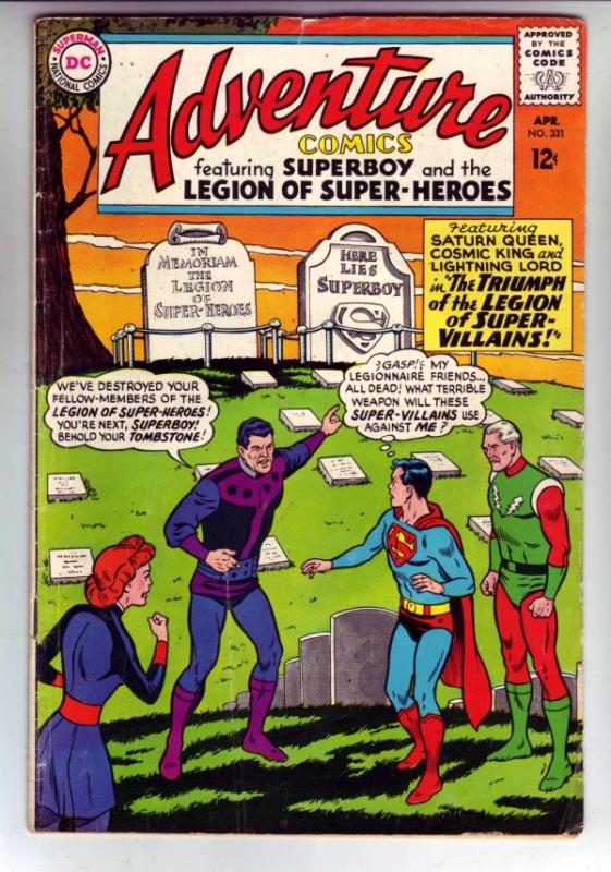 Adventure Comics #331 (Apr-65) FN Mid-Grade Legion of Super-Heroes, Superboy