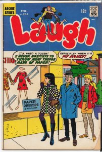 Laugh #203 (1968) Betty and Veronica